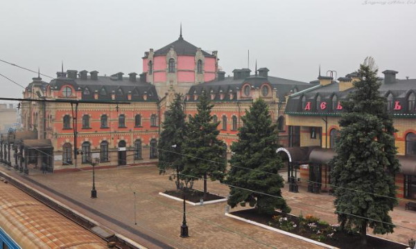 Image - Debaltseve, Donetsk oblast: railway station.